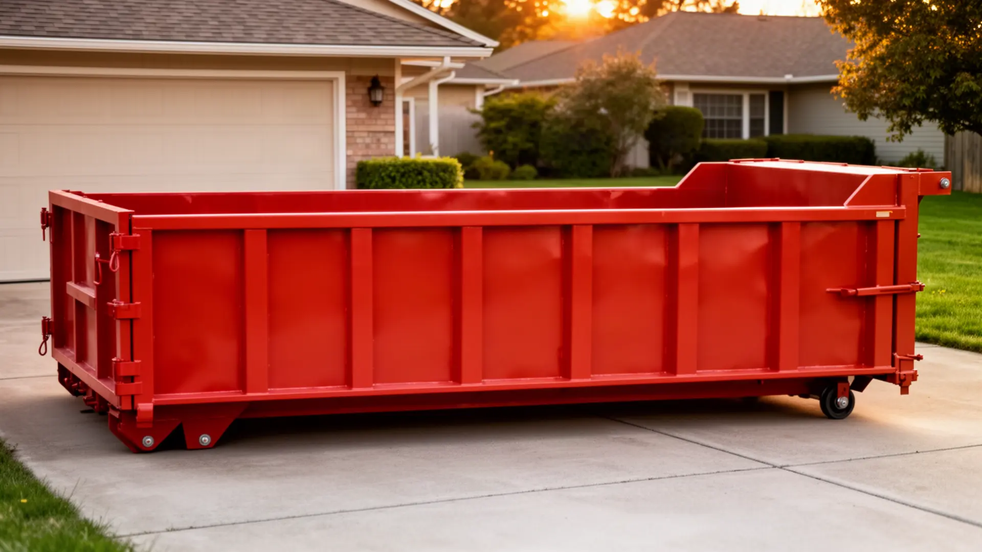 Roll-off dumpster from Art's Dallas Roll-Off Rentals in Dallas, TX